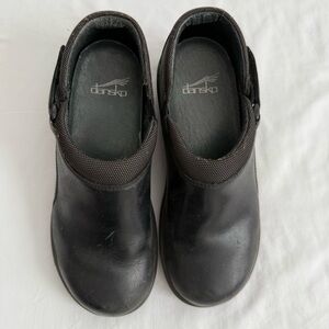 Dansko‎ Black Slip-On Shoes